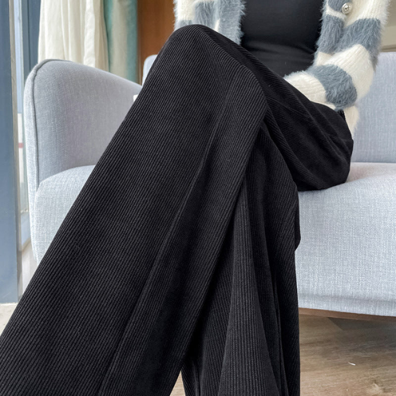 Loose Drooping Mop Straight Casual Sweatpants
